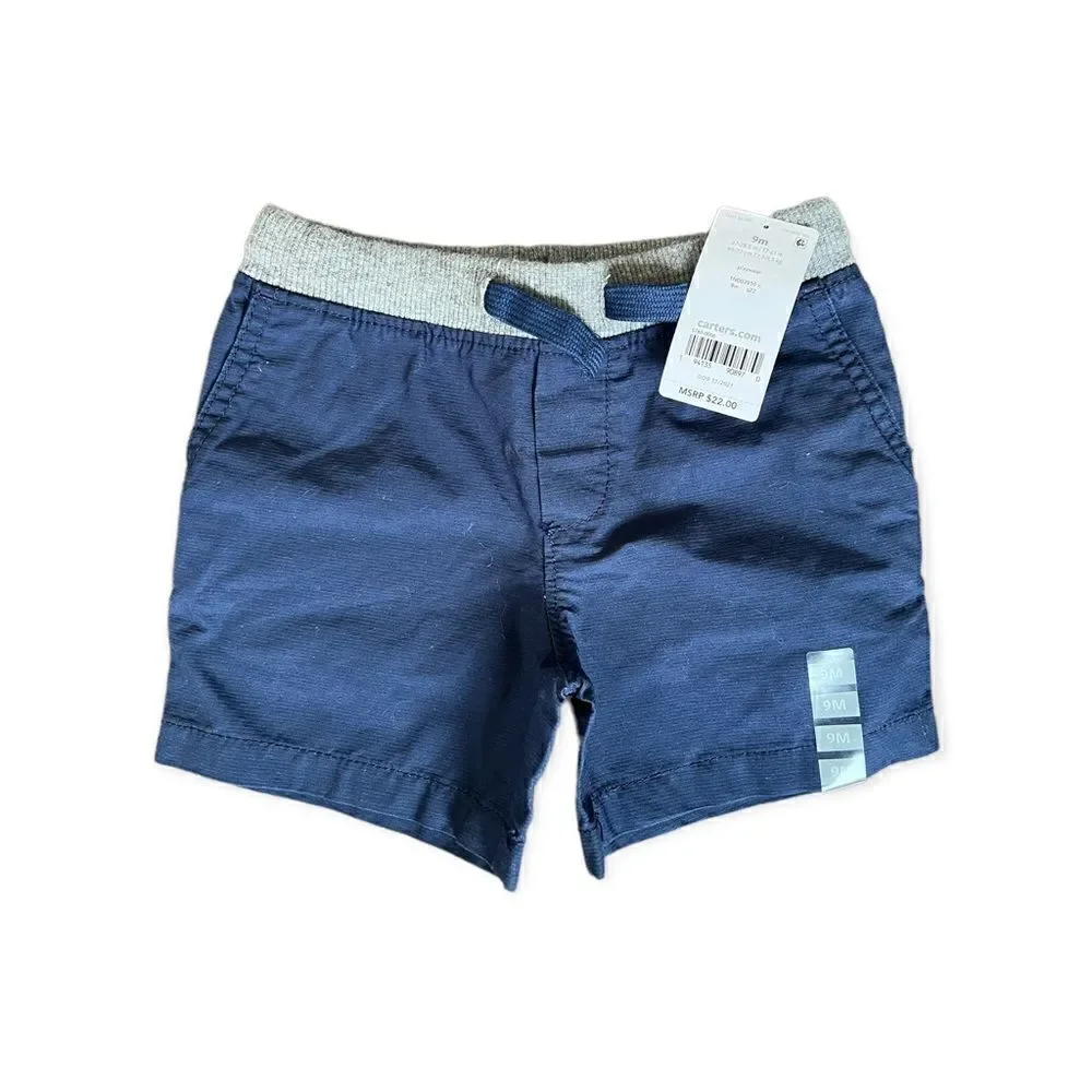 Carter’s Navy Blue Shorts, NWT